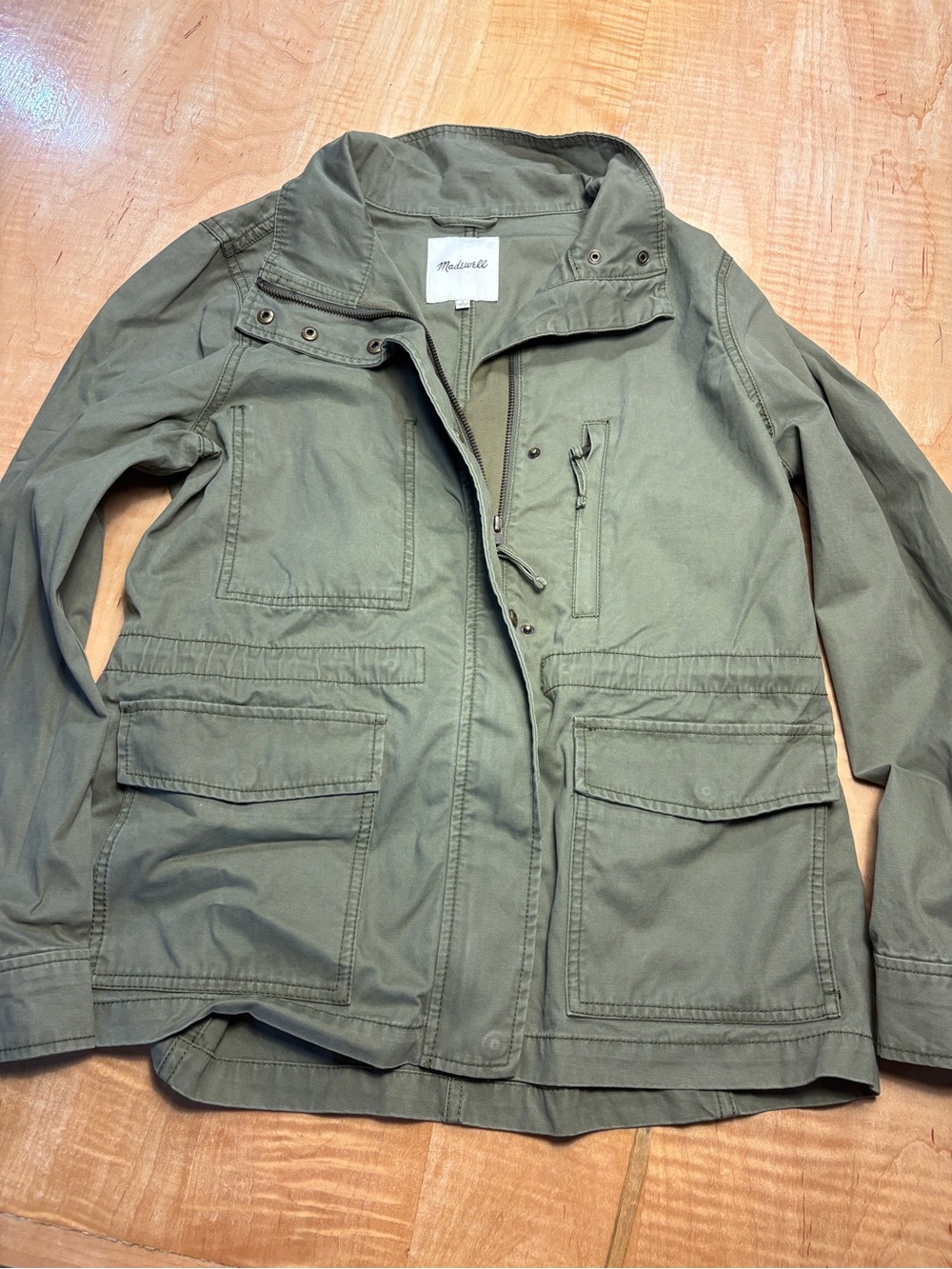 Womens’s Madewell Olive Green Passage Jacket